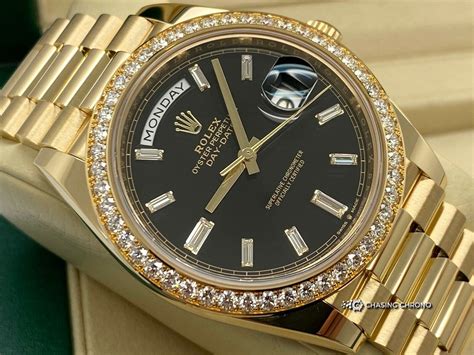 Rolex Day-Date diamond bezel